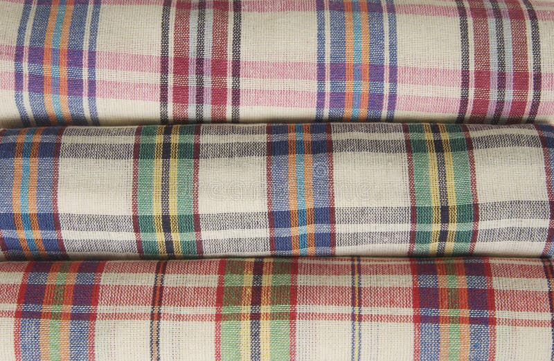 Colorful Tablecloth Texture Wallpaper Stock Image Image of background