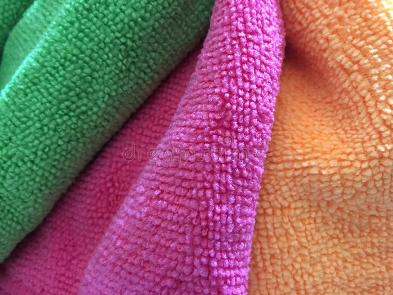 Folded Terry Cloth Towels Picture. Image 95644089