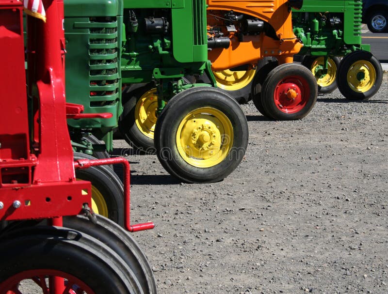 Colorful Tractors