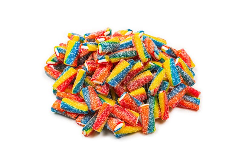 Colorful Tubes, Jelly Candies Stock Image Image of bonbon, lollipops 170660951