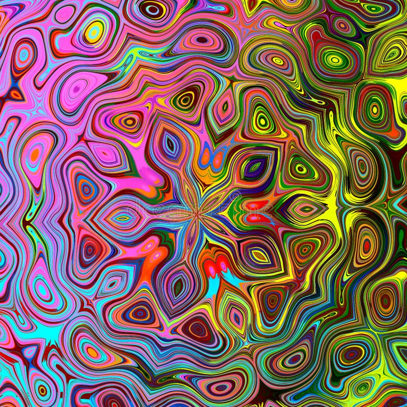 Colorful Unique Background Pattern. Abstract Modern Illustration. Digital Decorative Graphic Fantasy Design Element Creative Art. vector illustration
