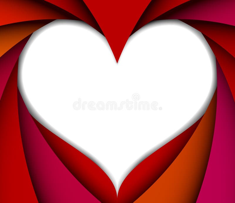 Colorful valentine background vector illustration