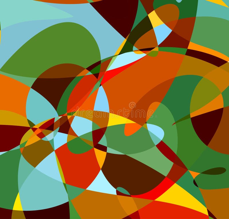 Colorful Vector Abstract Background royalty free illustration