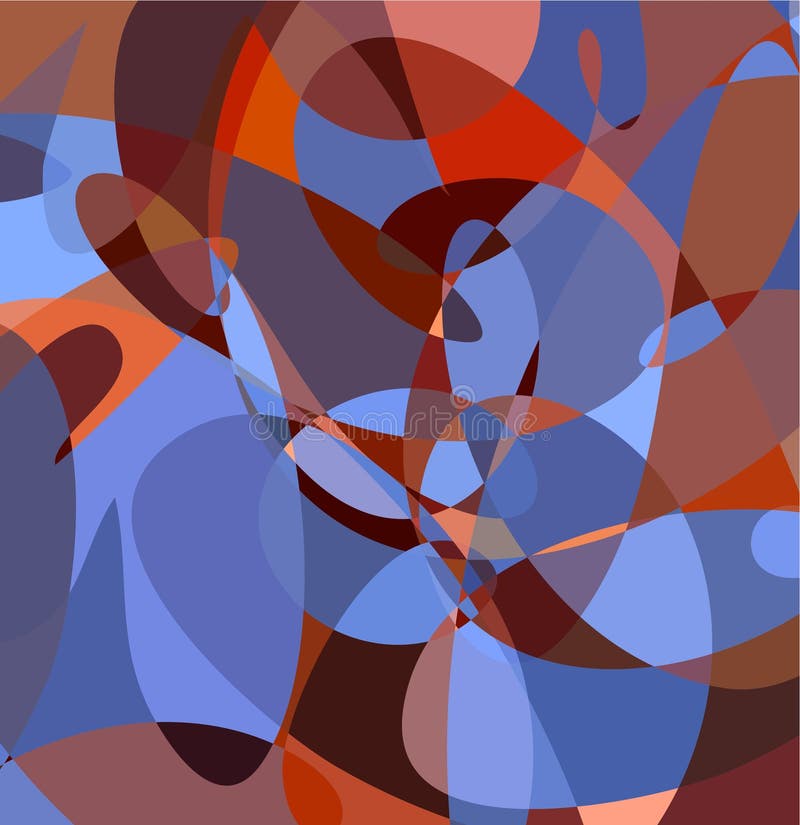 Colorful Vector Abstract Background royalty free illustration