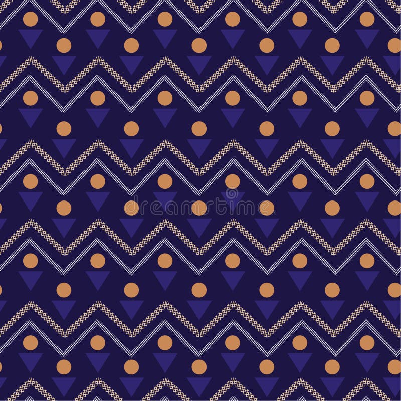 Colorful Vector seamless pattern. Abstract background with geometric and zig zag line. Freshing color texture stock illustration Colorful Vector seamless pattern. Abstract background with geometric and zig zag line. Freshing color texture stock illustration