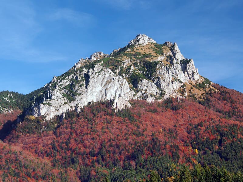 Colorful Velky Rozsutec peak