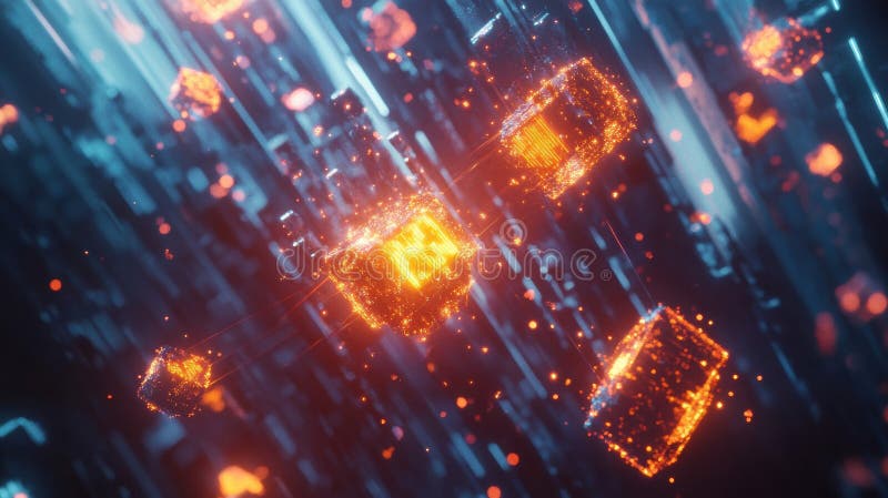 Visualization of antibodies engaging and neutralizing pathogens in a dynamic biological process. Generative AI stock photos