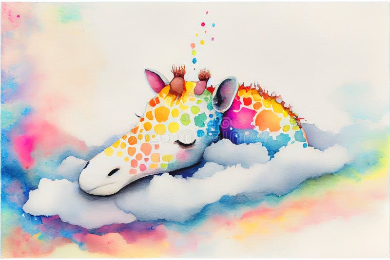 Giraffe Mural Stock Illustrations – 117 Giraffe Mural Stock