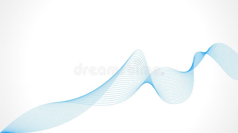 Colorful Wave Blend Vector Isolated on White for Your Presentation Background Stock - Illustration of lines, element: 152930320