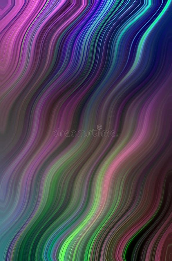 Colorful Wavy Gradient Lines Abstract Background. Best for Computer and  Mobile Phone Wallpaper Stock Photo - Image of acrylic, rainbow: 184154590