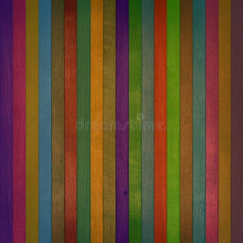 Colorful wooden wall texture stock photos