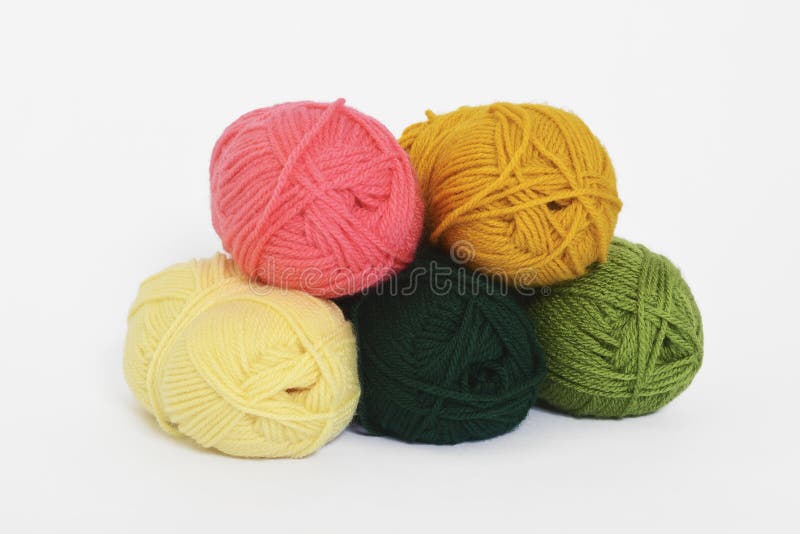 Green Wool Cloth while Knitting Stock Image - Image of wool, hobby: 34803765