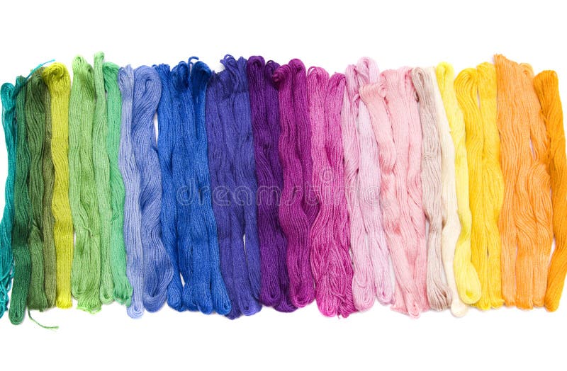 Colorful yarn