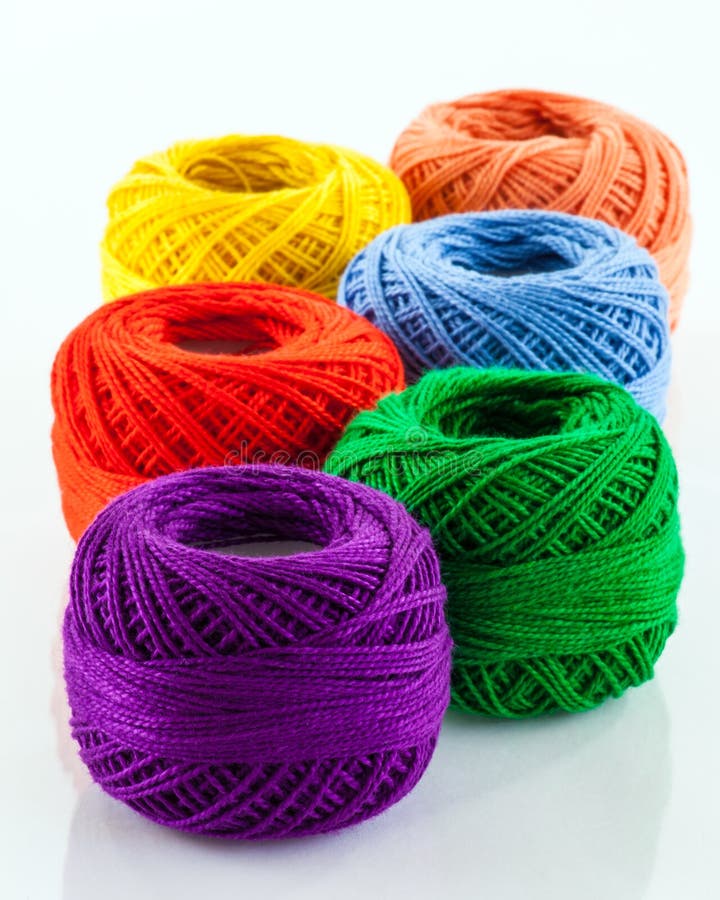 Colorful yarn stock photo. Image of craftmanship, chrochet 51939474