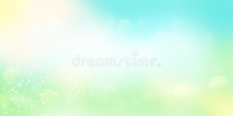 Colorfull Abstract Green Yellow Blue Background. Light Bokeh for Eco  Friendly Wallpaper or Your Design Ideas Stock Illustration - Illustration  of shape, light: 221561484