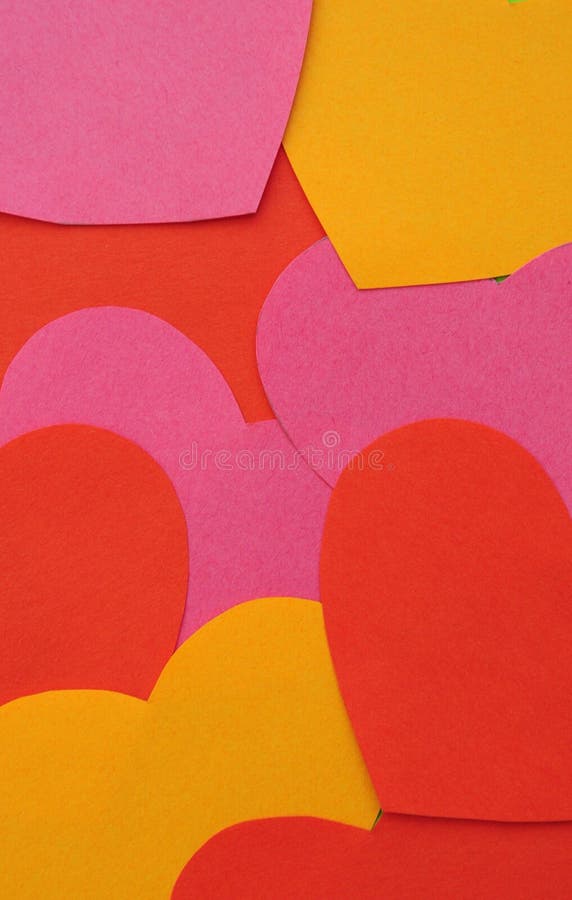 Colorfull abstract paper cutout background. royalty free stock image