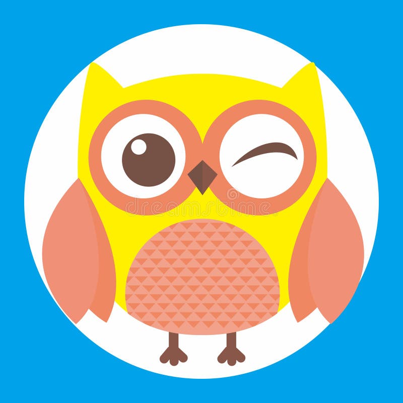 Sumptuous owl stock vector. Illustration of coloring - 60473986