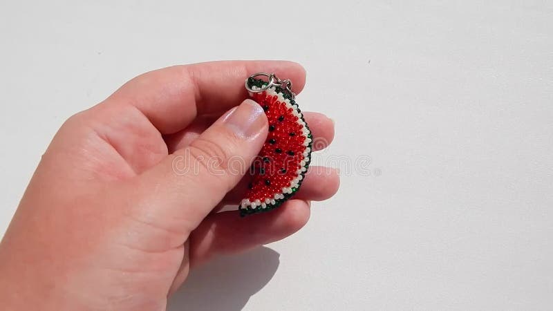 Colorida cadena de teclas almacen de metraje de vídeo
