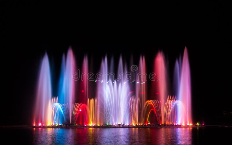 Colorido da fonte imagem de stock royalty free