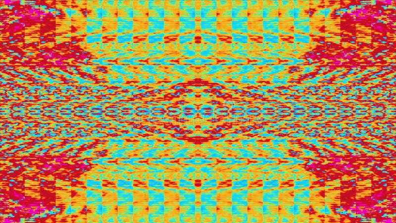 Colorido neón scifi elegante brillante fondo. distorsiones de luz. stock de ilustración
