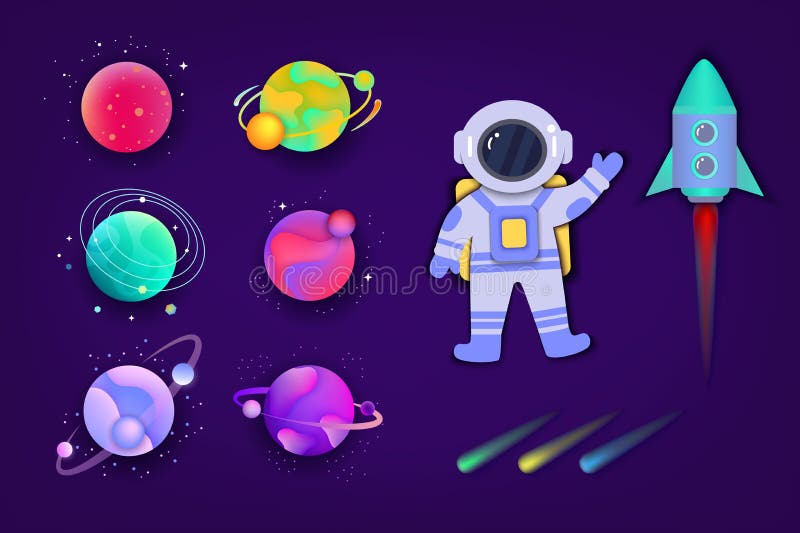 Vetores de Astronauta De Desenho Animado E Alienígena Verde Tirando Selfie  Juntos e mais imagens de Amizade - iStock