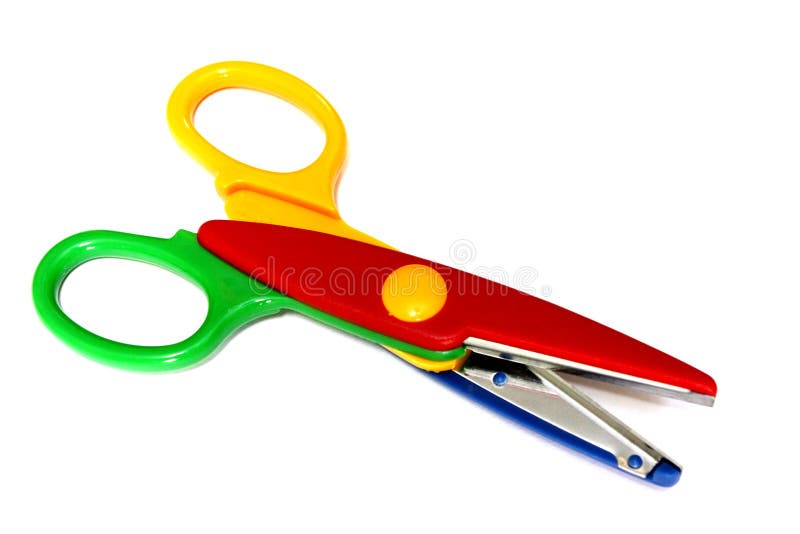 Colorido Scissor fotografia de stock Colorido Scissor fotografia de stock