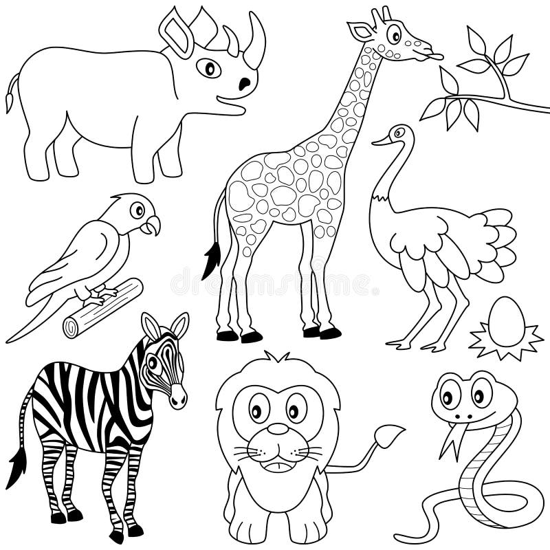 Coloring African Animals [1]