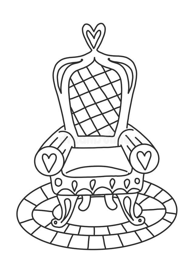 queen and king coloring pages