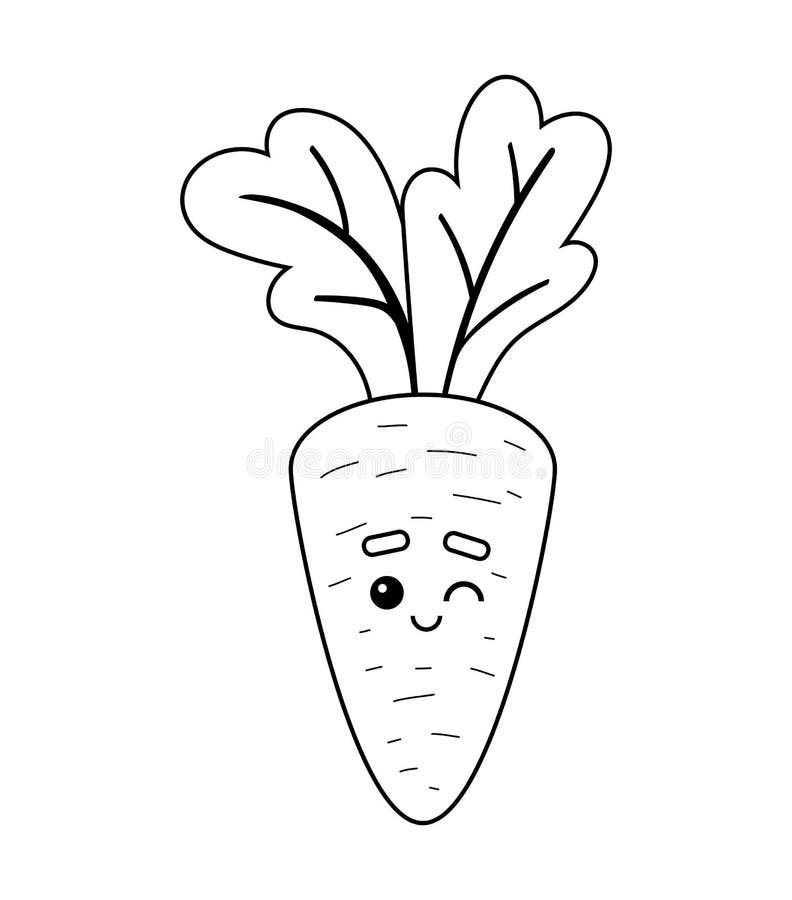 Распечатать морковку шаблон