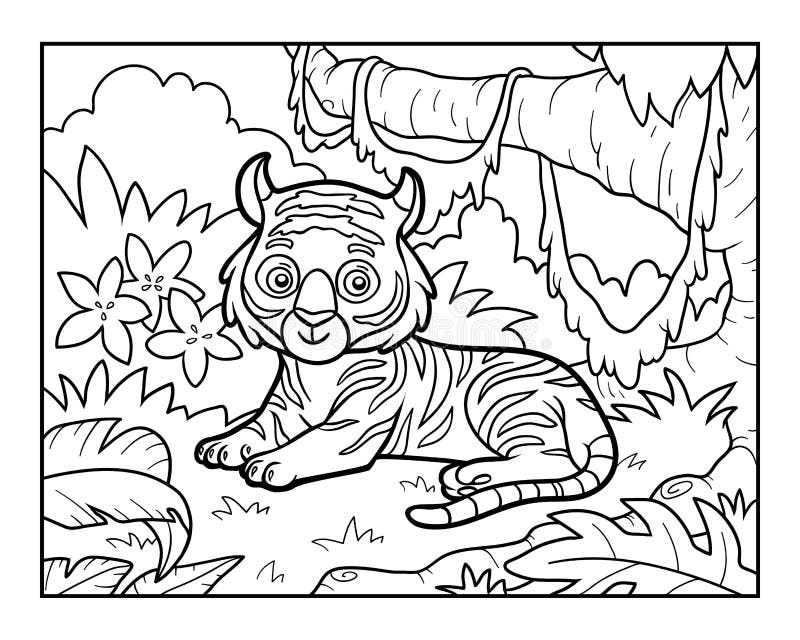 Download Coloring Jungle Stock Illustrations - 4,473 Coloring ...