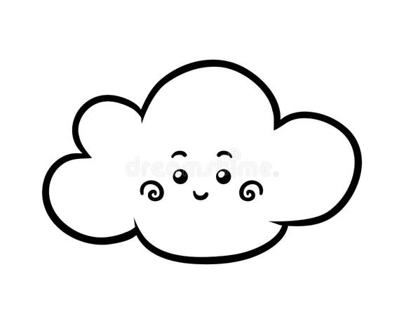 Раскраска облака для детей распечатать Cloud Face Stock Illustrations - 37,517 Cloud Face Stock Illustrations, Vectors 
