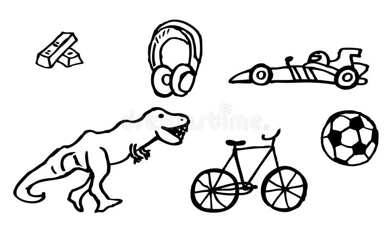 Coloring book - drawings about hobbies with gold bars and a fast car for kids also available as a vector drawing vector illustration Coloring book - drawings about hobbies with gold bars and a fast car for kids also available as a vector drawing vector illustration