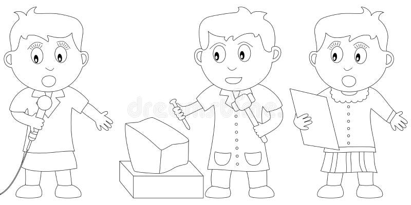 Download Coloring Book For Kids 15 Stock Vector Illustration Of Education Album 7885535