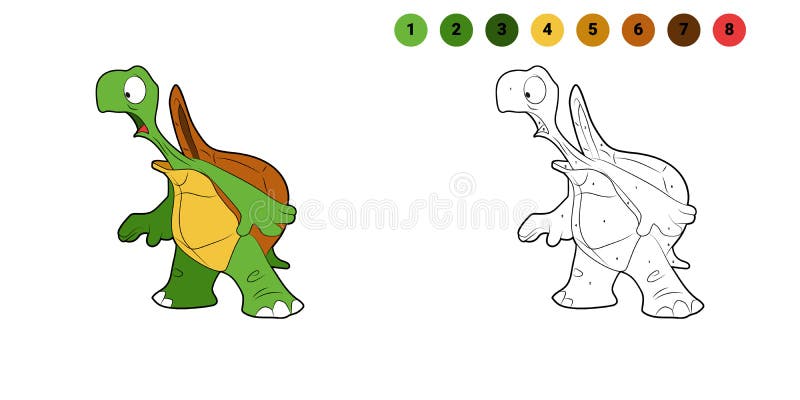 Coloring Book for Kids. Cartoon Character. Surprised Turtle. Isolated on White Background Stock Vector - Illustration of drawing, silhouette: 222154565 Coloring Book for Kids. Cartoon Character. Surprised Turtle. Isolated on White Background Stock Vector - Illustration of drawing, silhouette: 222154565