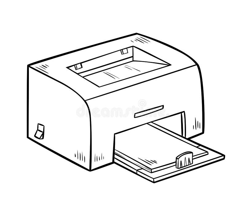 Printer Coloring Page Coloring Pages