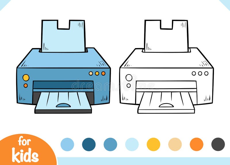 Printer Coloring Pages