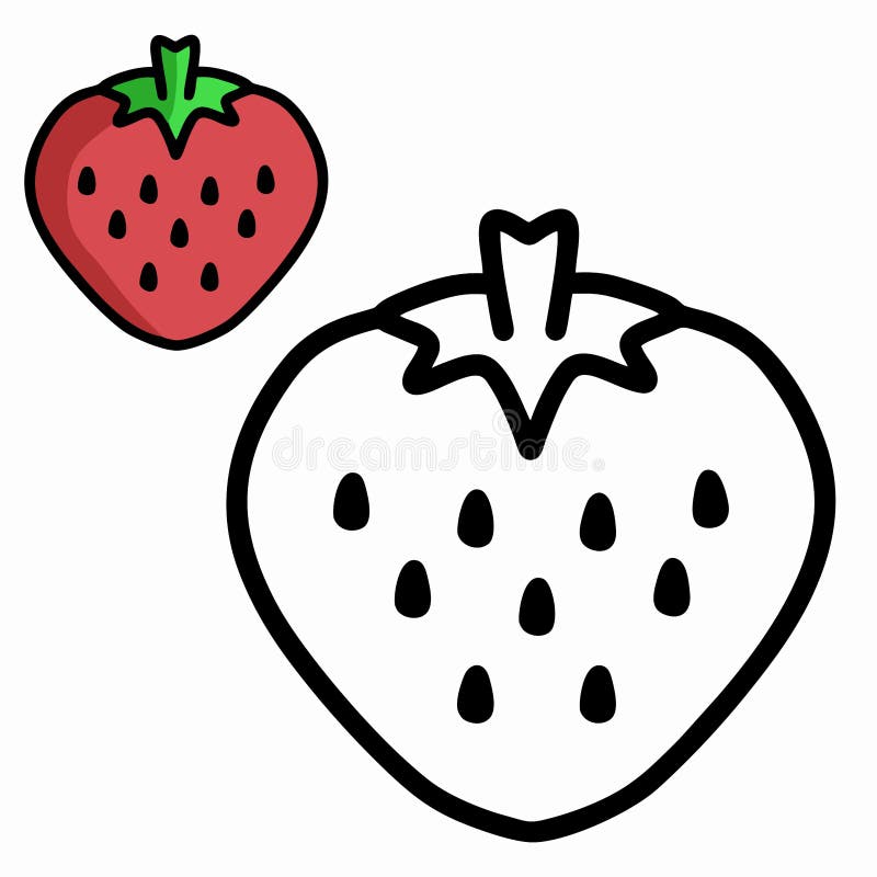 Strawberry Clip Art, Kitchen Wall Art, Poster Stock Illustration ...