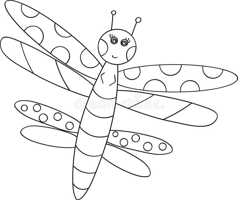 Dragonfly Pages To Color / Dragonfly Coloring Page Free Printable