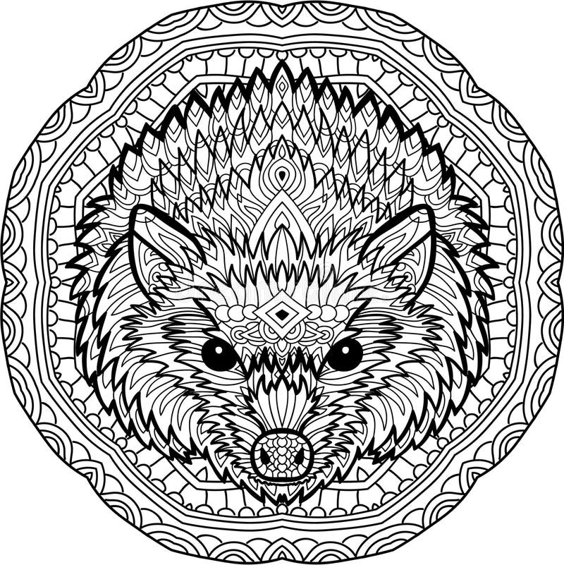 Download Hedgehog Mandala Svg Free Design - Layered SVG Cut File