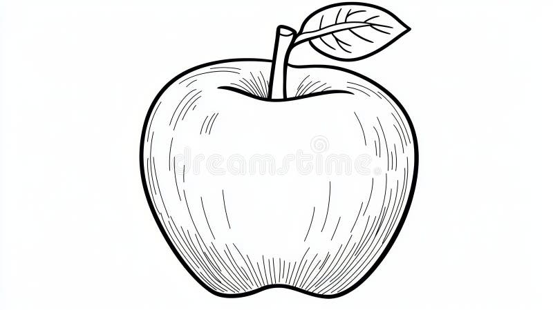 Big Apple Coloring Page Free Printable Apple Coloring Pages For Kids