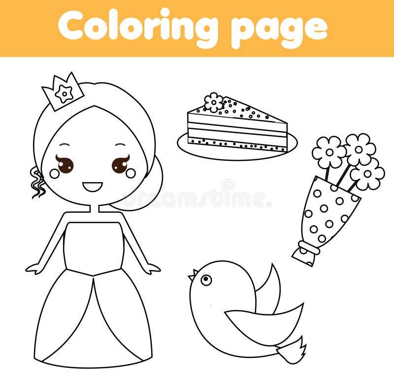 Featured image of post Princess Drawing For Kids To Color