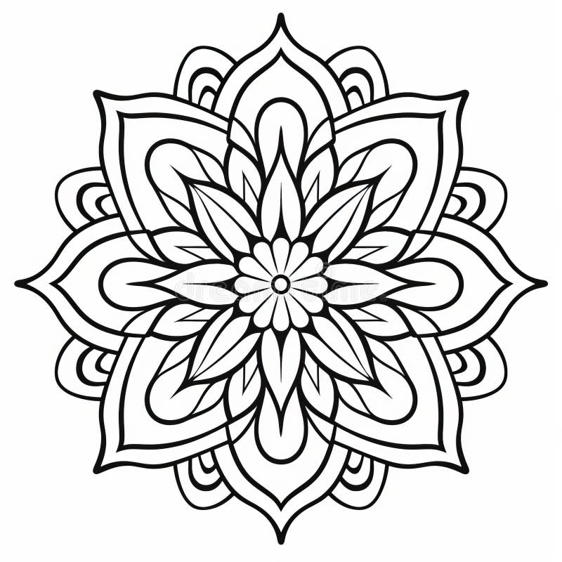 24,800+ Mandala Coloring Page Stock Photos, Pictures & Royalty