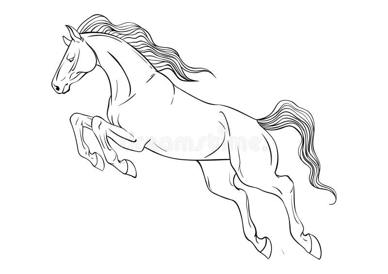 https://thumbs.dreamstime.com/b/coloring-page-horse-book-jump-70811031.jpg