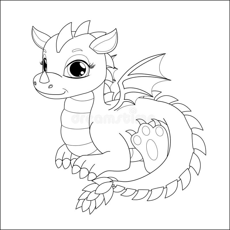 fantasy dragon coloring pages