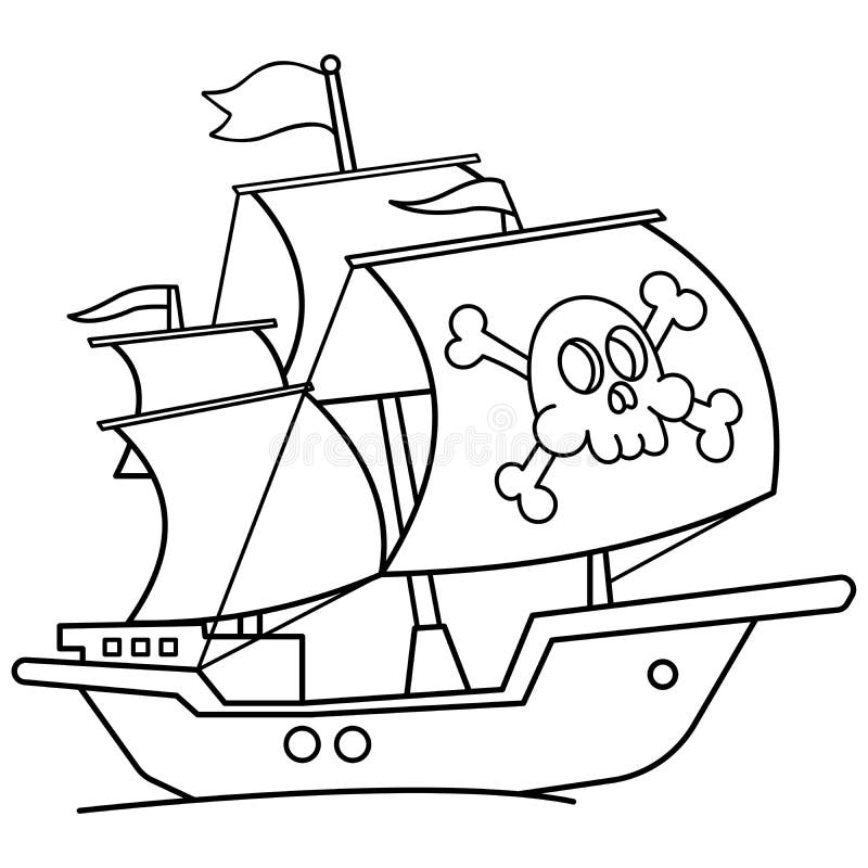 How to Draw an Easy Cartoon Boat - Really Easy Drawing Tutorial