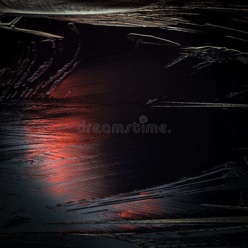 Colorized and textured ice in natural colors stock photography