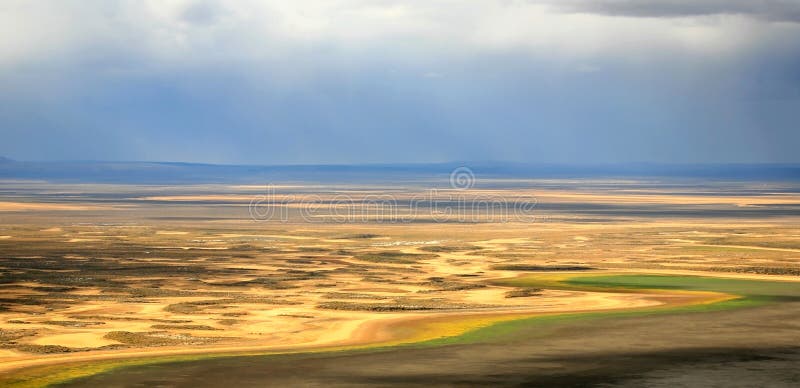 Eastern Oregon Ranch Land stock photo. Image of furrows 39570546