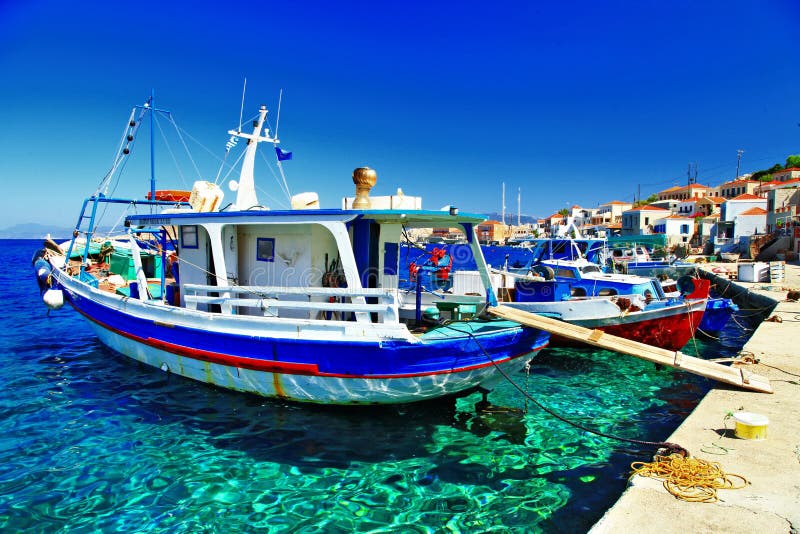 Colors of Greece royalty free stock photography Colors of Greece royalty free stock photography