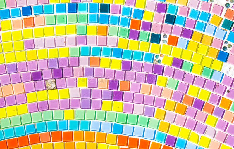 Colors mosaic Tiles stock image. Image of decor, tiled 36742989