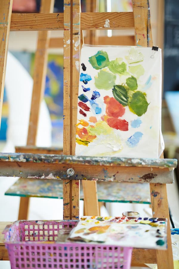 Colors of palette stock photo. Image of paper, artistry 91184176